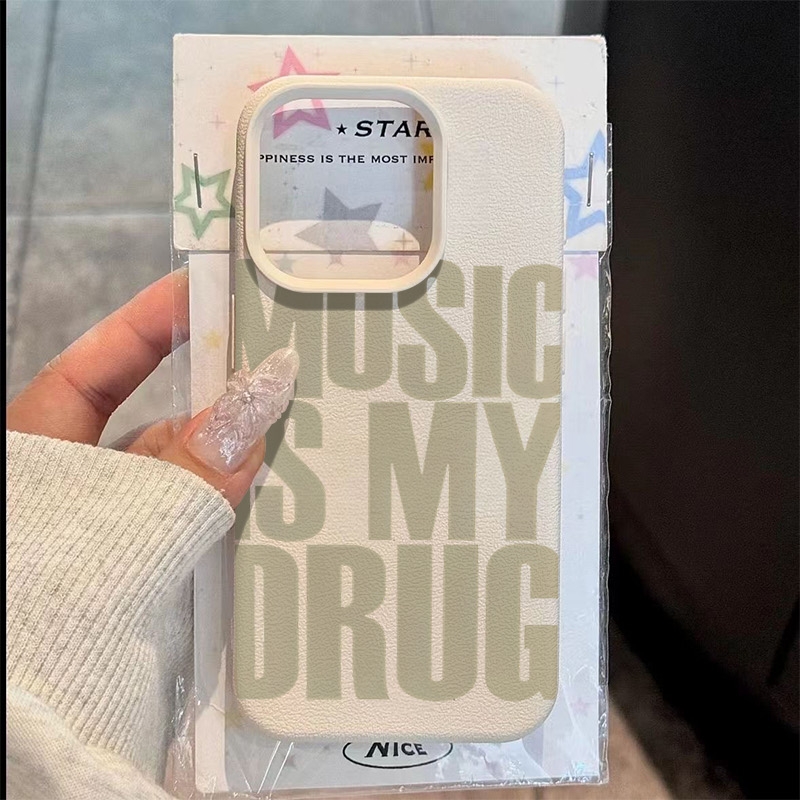 Samsung Galaxy A55 - Funda de teléfono con patrón MUSIC