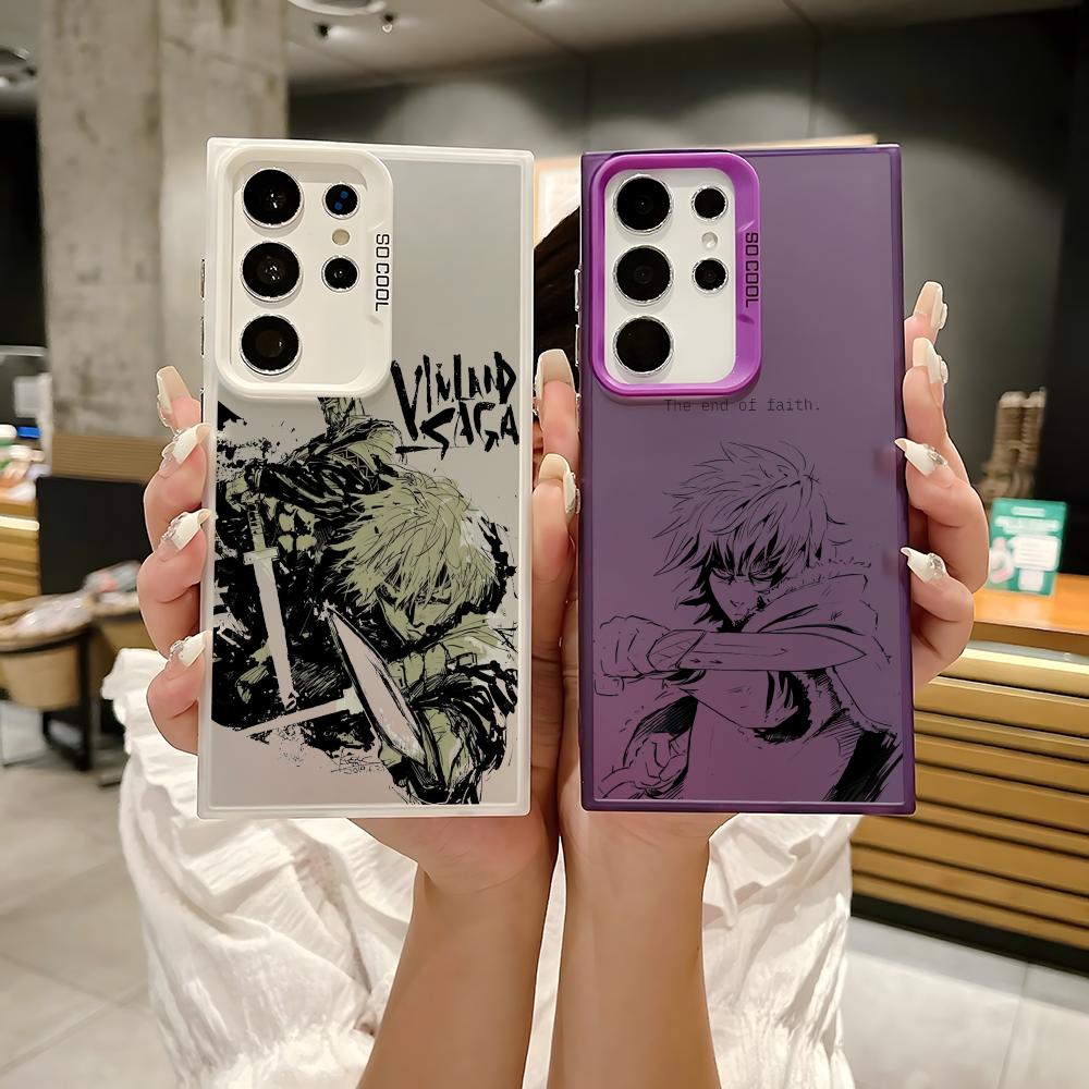 Samsung Galaxy S24 - Funda de teléfono v-vinland s-saga m-manga