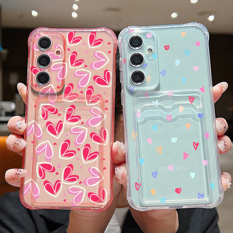 Samsung Galaxy A55 - Funda para teléfono con ranura para