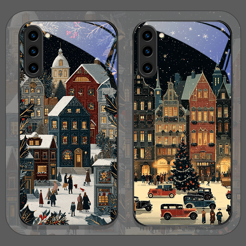 Samsung Galaxy S24 - Funda de teléfono de cristal templado