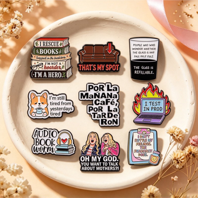 Lindos y divertidos pines esma - Tablet Cute Accessories reseña y precio