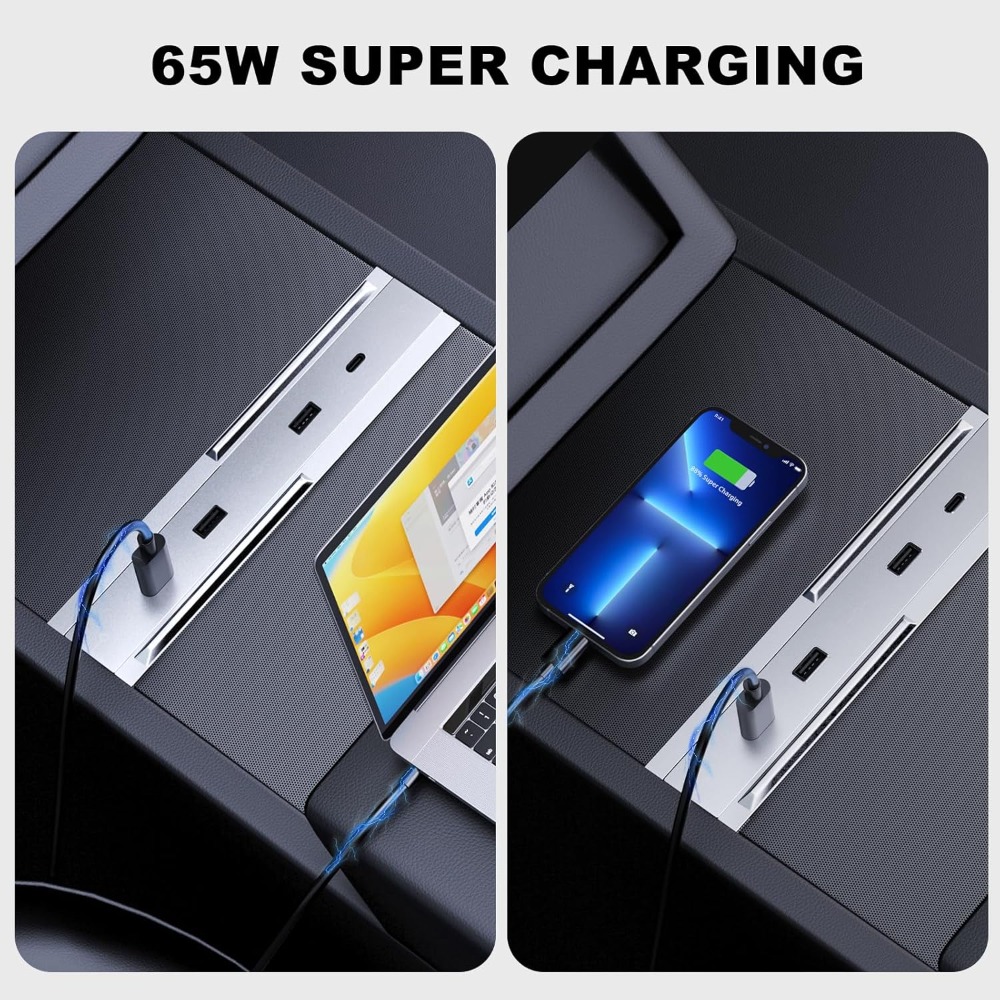 Accesorio interior para Tesla  - Usb Hub Type C reseña y precio