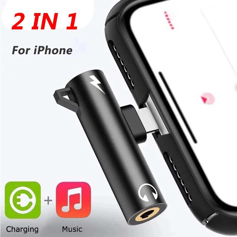 Adaptador divisor 2 en 1 para  - Wired Earphone Lightning reseña y precio
