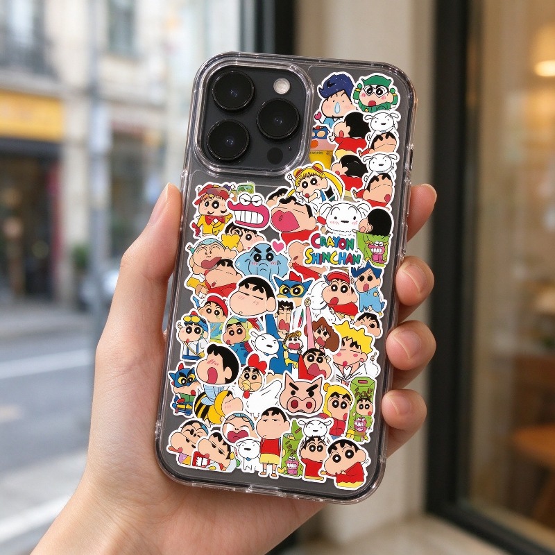 100 pegatinas de Crayon Shin C - Tablet Cute Accessories reseña y precio
