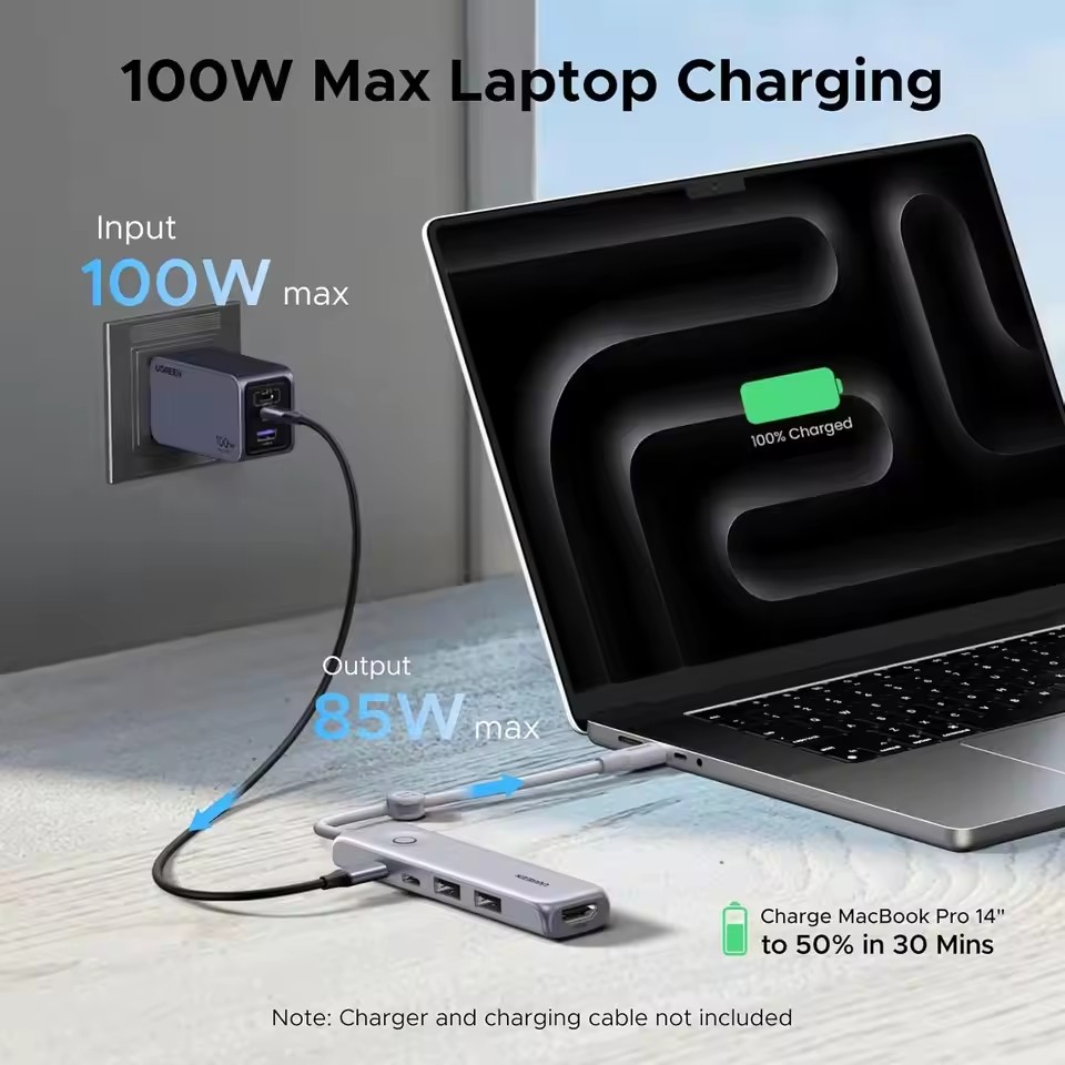 UGREEN Hub USB C 5 en 1 Revodo - Usb Hub Type C reseña y precio
