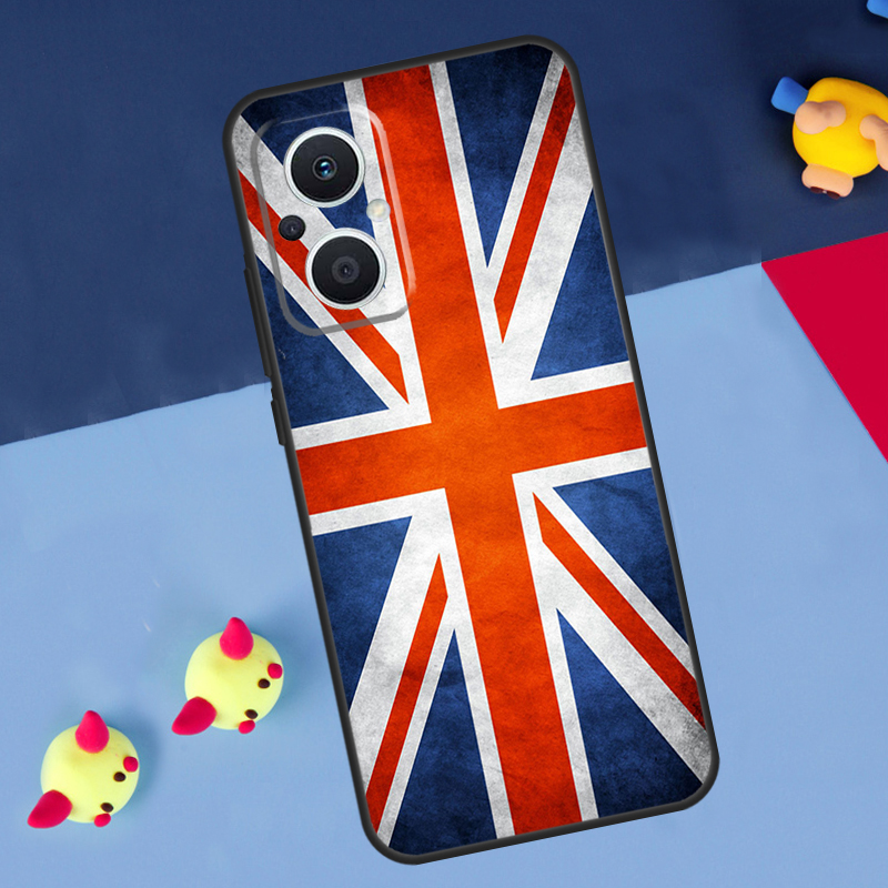 Funda con la bandera británica - Oppo Reno 12 reseña y precio